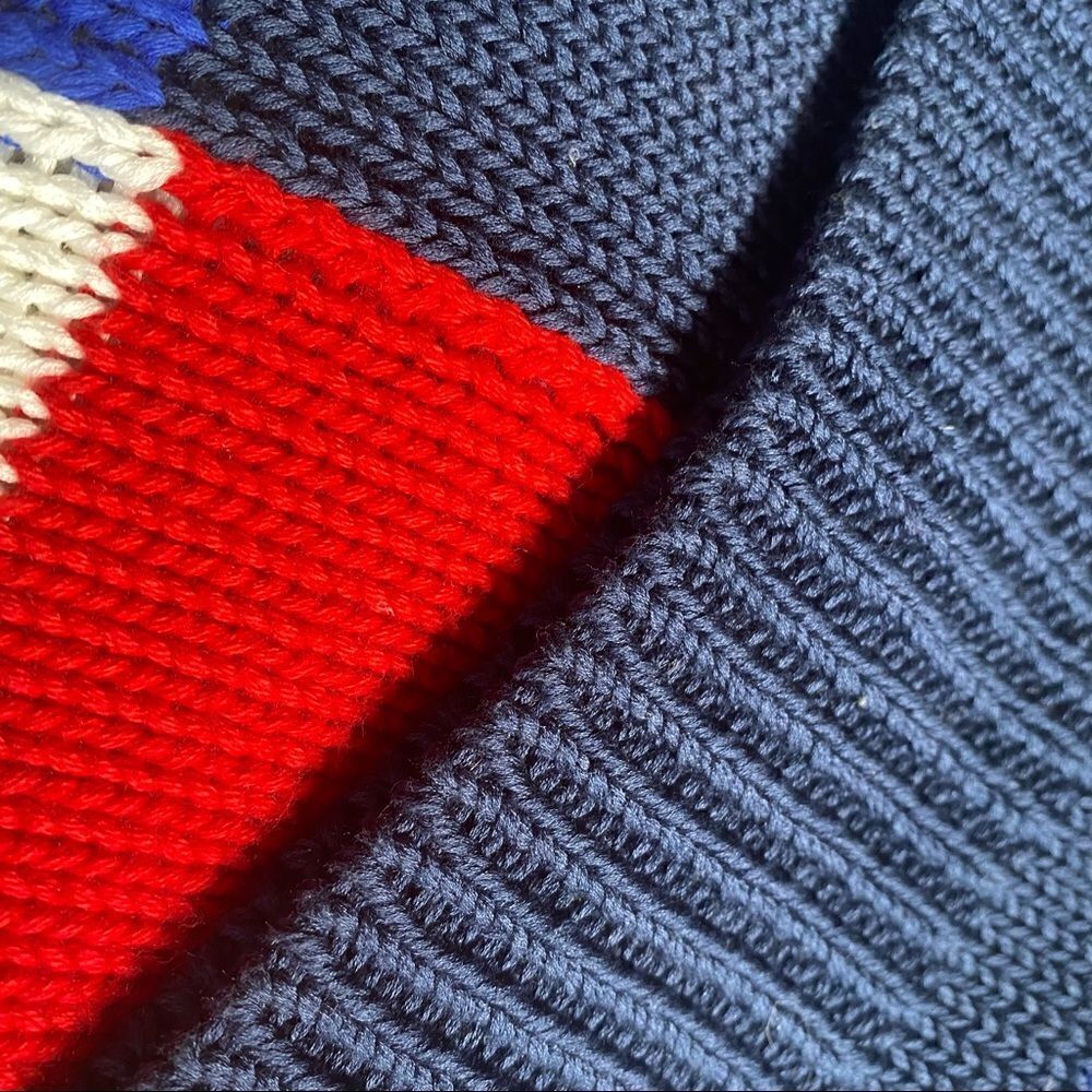 Polo Ralph Lauren Cotton Regatta Flag Color Block Roll Neck L/S Sweater - Picture 12 of 16